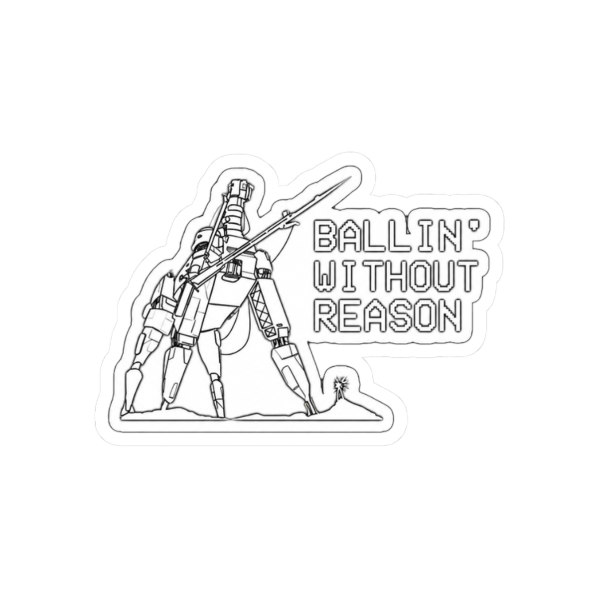 Ultrakill Ballin' Without Reason - alternate angle 3, merchandise