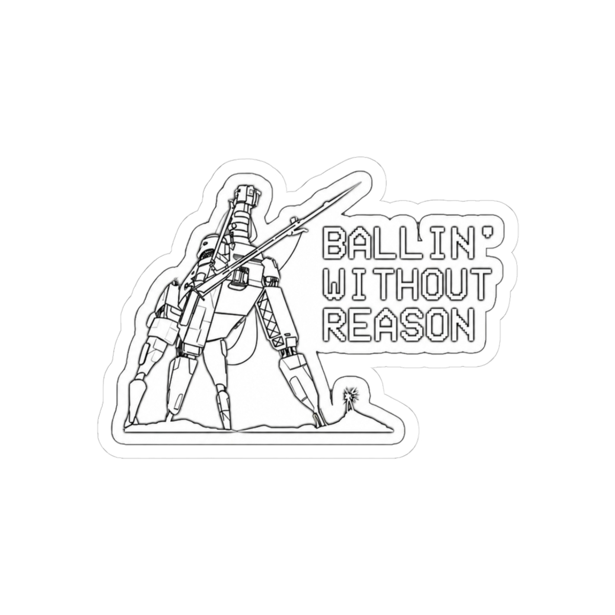 Ultrakill Ballin' Without Reason - Official Creator merchandise