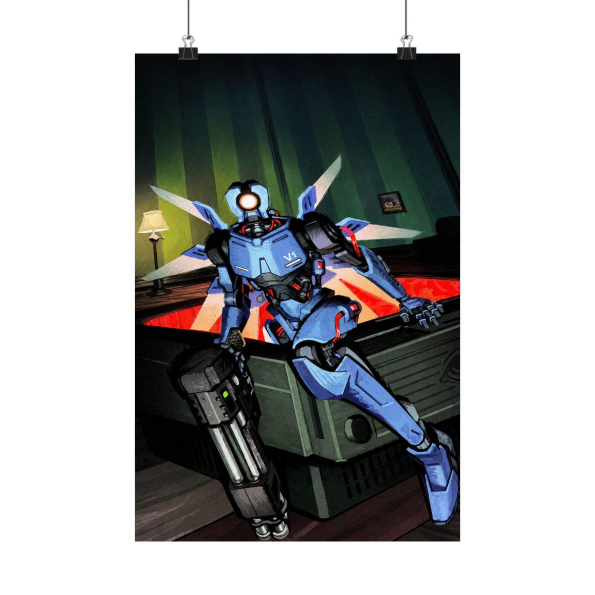 ULTRAKILL Art Print - Ultra Ring - alternate angle 5, merchandise