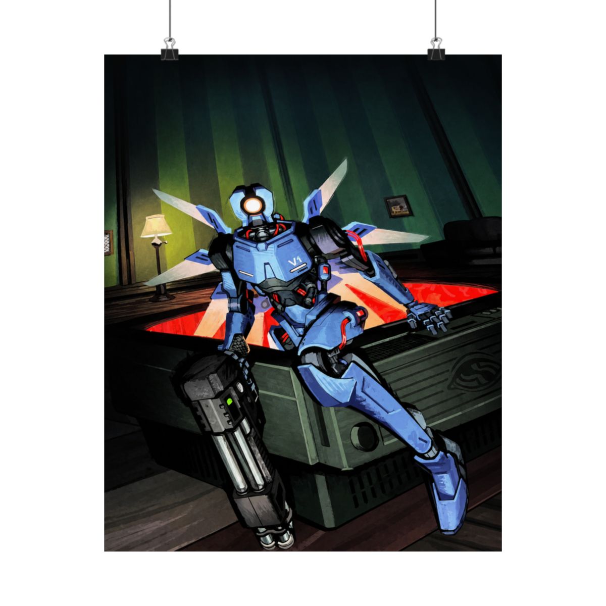 ULTRAKILL Art Print - Ultra Ring - alternate angle 4, merchandise