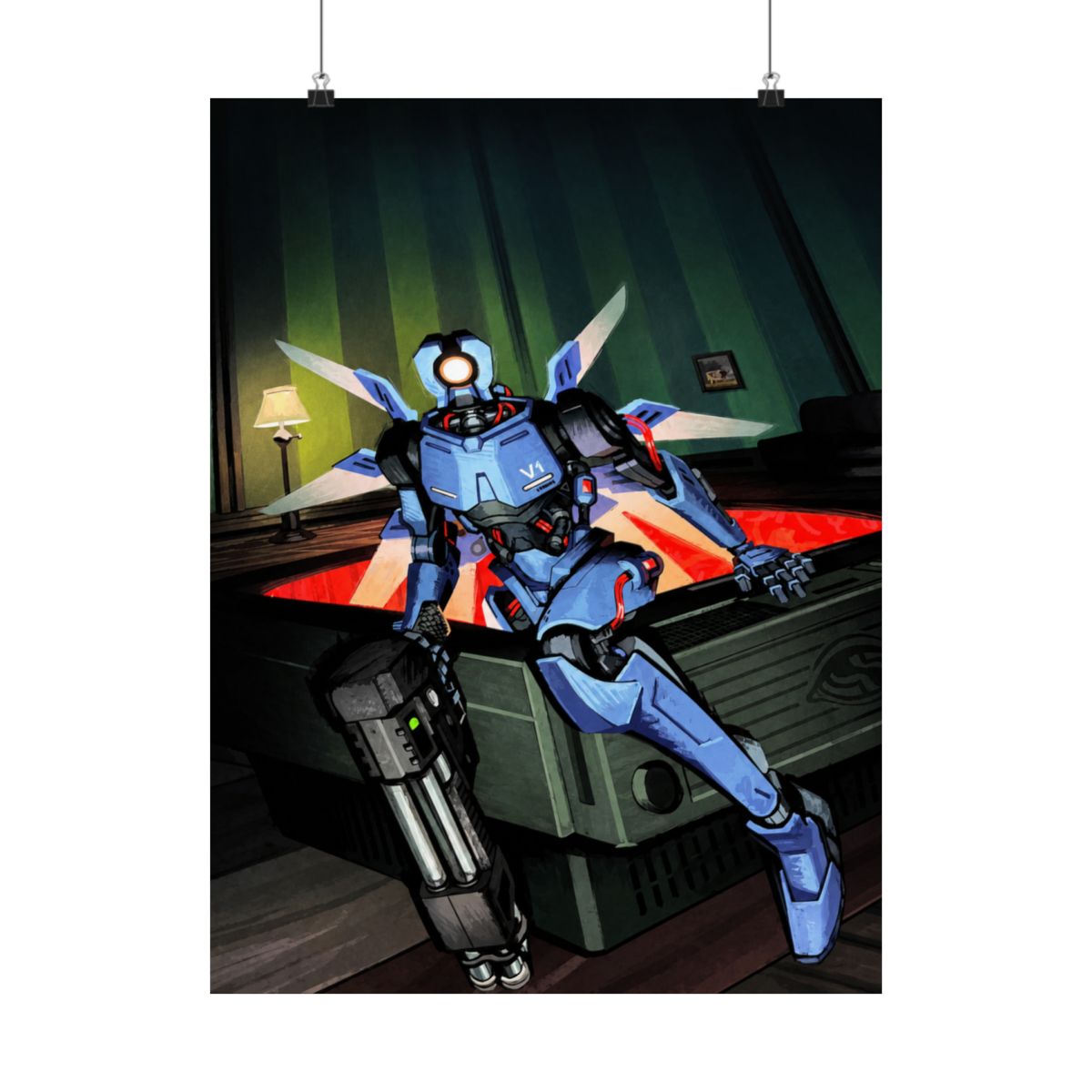 ULTRAKILL Art Print - Ultra Ring - alternate angle 3, merchandise