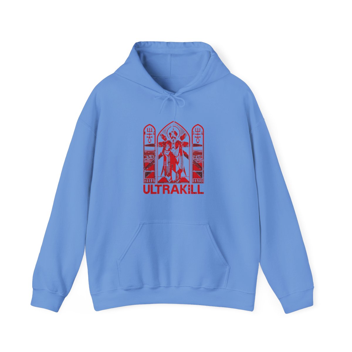 ULTRAKILL Hoodie - Data Airlines - alternate angle 3, merchandise